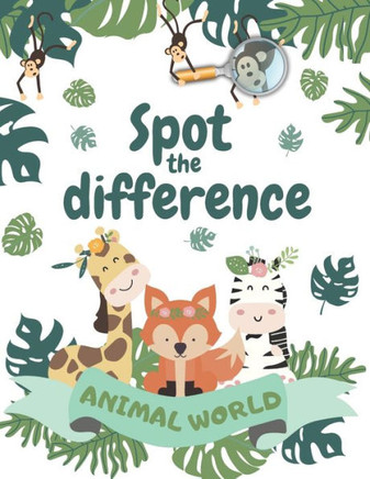 Spot the difference: Look and find whats different between two pictures in the animal world.