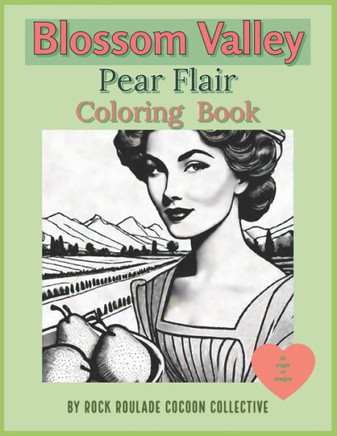 Pear Flair: Coloring Book