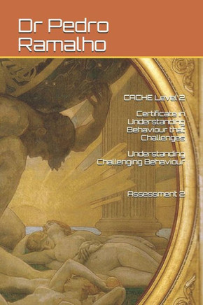 Cache Level 2 Certificate In Understanding Behaviour That Challenges Understanding Challenging Behaviour Assessment 2