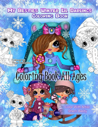 My Besties Winter Lil Darlings Coloring Book