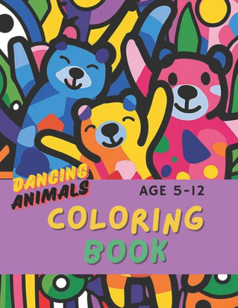 Coloring Book: Dancing animals