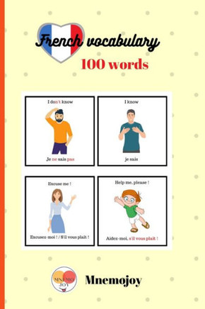Mnemojoy: FRENCH VOCABULARY  exercices: 100 words - Vocabulary french