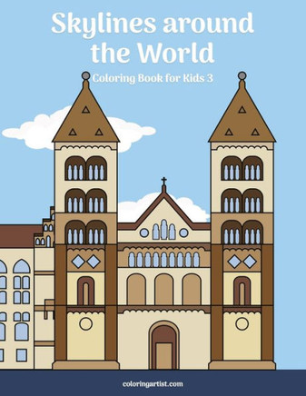 Skylines around the World Coloring Book for Kids 3
