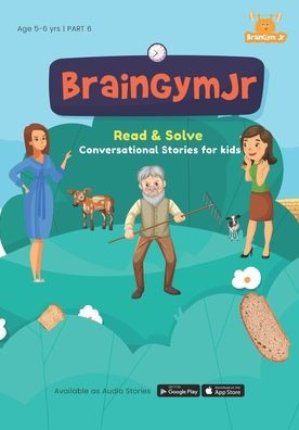 BrainGymJr: Read & Solve (5-6 years) - VI: Learn with short, conversational stories in English for children