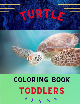 Turtle coloring book for toddlers: Funny & easy turtle coloring book for kids, toddlers, boys & girls: A fun kid coloring book for beginners: Book for
