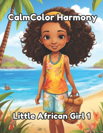 CalmColor Harmony: Little African Girl 1