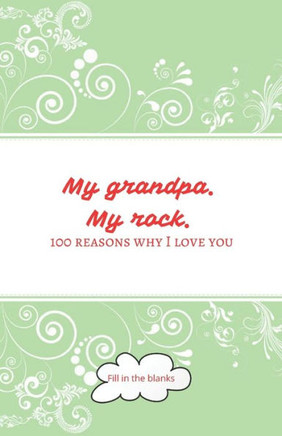 My grandpa. My rock.: Grandpa gifts under 10 - Paperback book