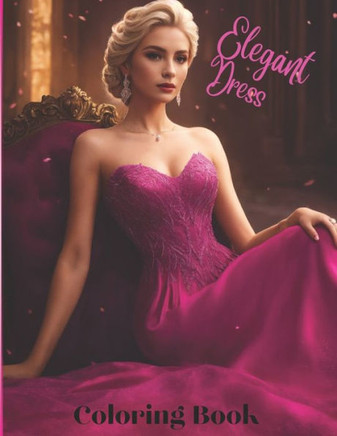Elegant Dress Coloring Book
