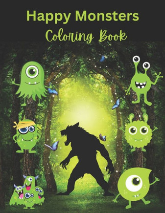 Happy Monsters Coloring Book