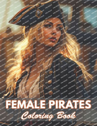 Female Pirates Coloring Book: 100+ Coloring Pages for Relaxation and Stress Relief