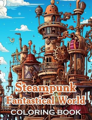 Steampunk Fantastical World Coloring Book: 100+ Unique and Beautiful Designs for All Ages