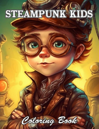 Steampunk Kids Coloring Book: Relaxing and Adorable Designs for All Ages