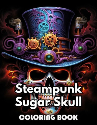 Steampunk Sugar Skull Coloring Book: eautiful and High-Quality Design To Relax and Enjoy