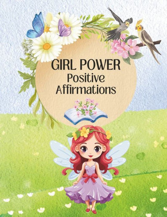 Girl Power: Positive affirmations coloring book