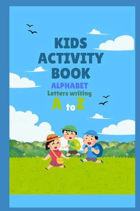 Kids Alphabet Letters Writing Activity Book