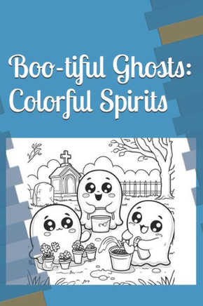 Boo-tiful Ghosts: Colorful Spirits