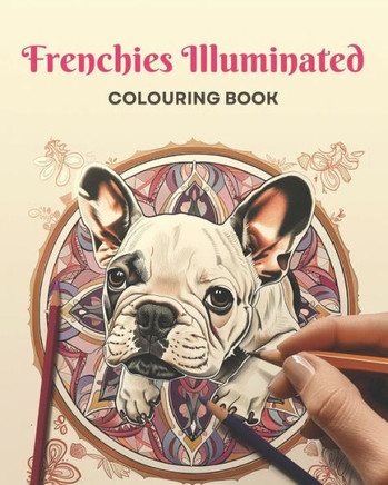 Frenchies Illuminated: coloring book
