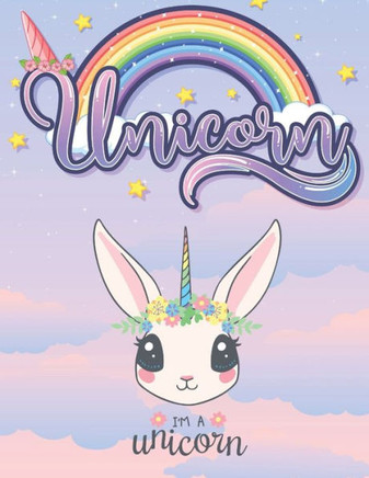 coloring book; Im a Unicorn: 8.5/11 inch 21.59/27.94 cm 60 page