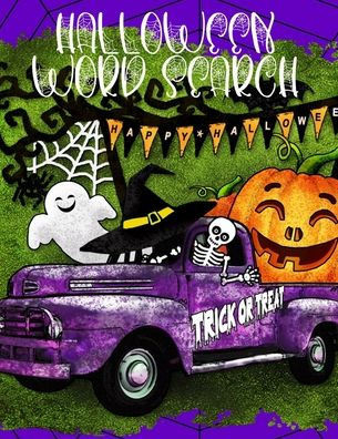 Halloween Word Search: 80 Halloween Word Search Puzzles
