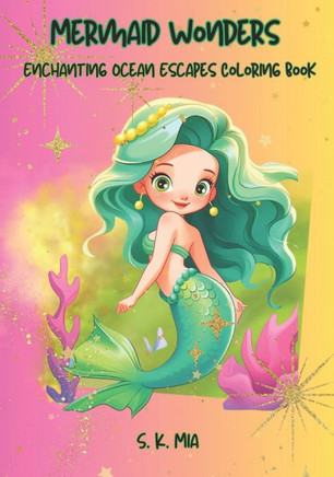Mermaid Wonders: Enchanting Ocean Escapes Coloring Book