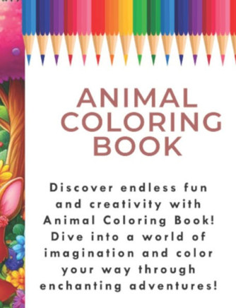 Animal coloring book: Animal coloring book