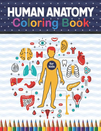 Human Anatomy Coloring Book For Kids: Human Body Anatomy Coloring Book For Boys and Girls and Medical Students. Medical Anatomy coloring book. Brain H