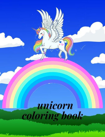 Unicorn Coloring Book: Unicorn Activity Book for Kids ages 4-8: A children's coloring book