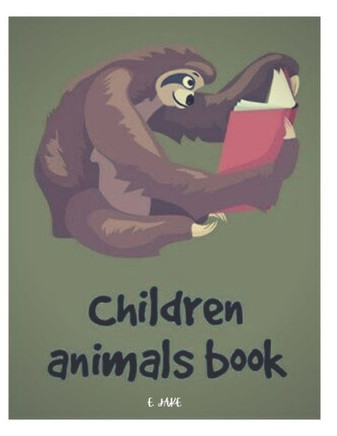 children animals book: 50 great animal coloring picture collections.