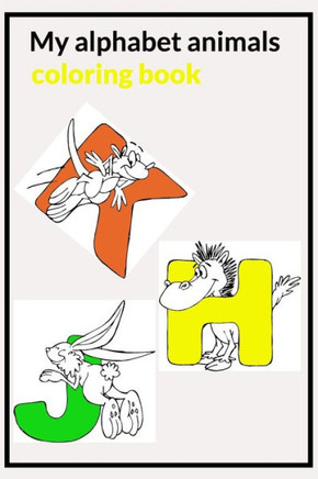 My alphabet animals: coloring book