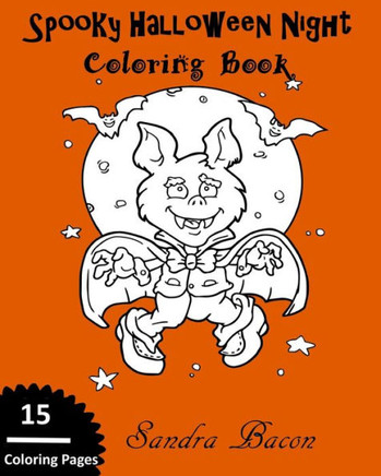 Spooky Halloween Night Coloring Book