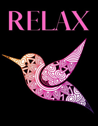 Relax: Coloring Book Wonderful Gift For Adults Relaxing So So Much