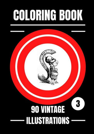 Coloring Book: 90 Vintages Illustrations