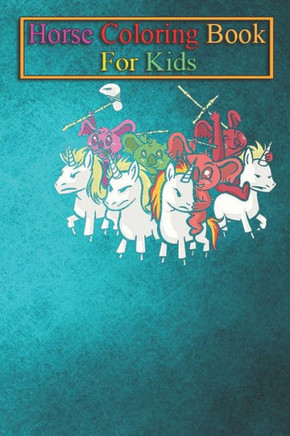 Horse Coloring Book For Kids: Koalas ride unicorns Animal Coloring Book - For Kids Aged 3-8 (Fun Activities Books)