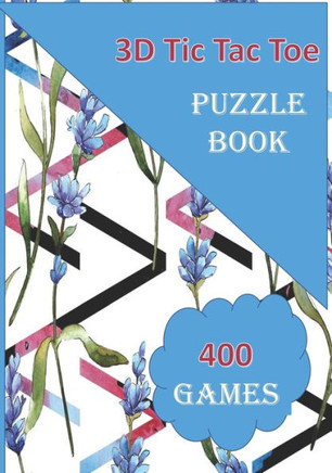 3D Tic Tac Toe: Puzzle Book Travel Activity