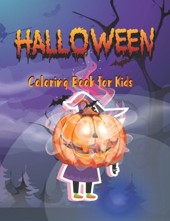 Halloween Coloring Book for kids: Awesome a beautiful fall coloring book 50 cute design best size 8.5 x 11