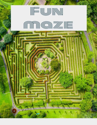 Maze Book - Easy to Moderate to Challenging Puzzles: Maze Puzzle Book - Easy to Moderate to Challenging Puzzles: with answers Maze Book Puzzlers for A