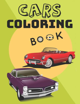 Cars Coloring Book: Old Cars Coloring Book for Adults - Large Print