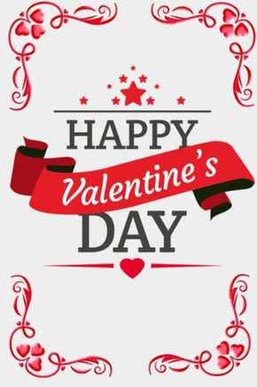 Happy Valentine's Day: note book