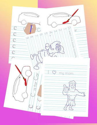 Learning ABC Alphabet: Kids and Mom Will Enjoy This Writing Letters
