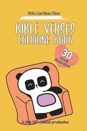 Bible verses coloring book: 30 kawaii ilustrations