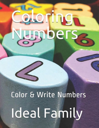 Coloring Numbers: Write & Coloring & Learn Numbers (1-20)