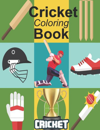 Cricket Coloring Book: An Cricket Coloring Book For Adults