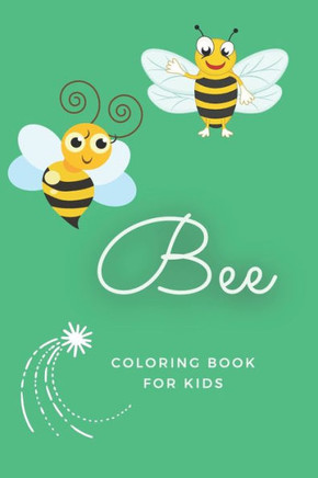 Bee coloring book for kids