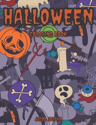 Halloween Coloring Book: Halloween Book For Kids and Toddlers