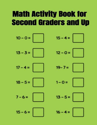 Math Activity Book for Second Graders and Up
