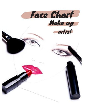 Face Chart Make up artist