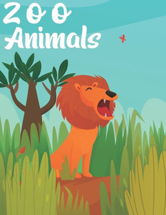 zoo animals: coloring book for kids ages 1-3 (Dover Little Activity Books)
