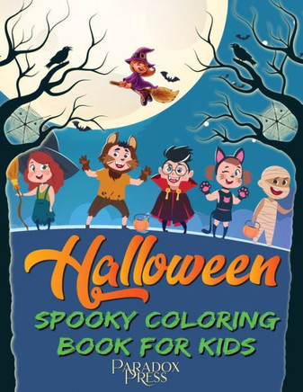Halloween Spooky Coloring Book For Kids.: Trick or Treat. A Collection of Fun Halloween Coloring Pages For Kids 4