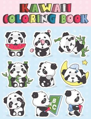 Kawaii Coloring Book: Kawaii Doodle and Character Japanese Style For Kids and Adults