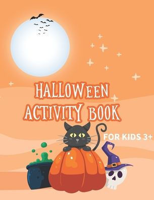 Halloween activity book for kids 3: Halloween activity coloring book book for kids with word search